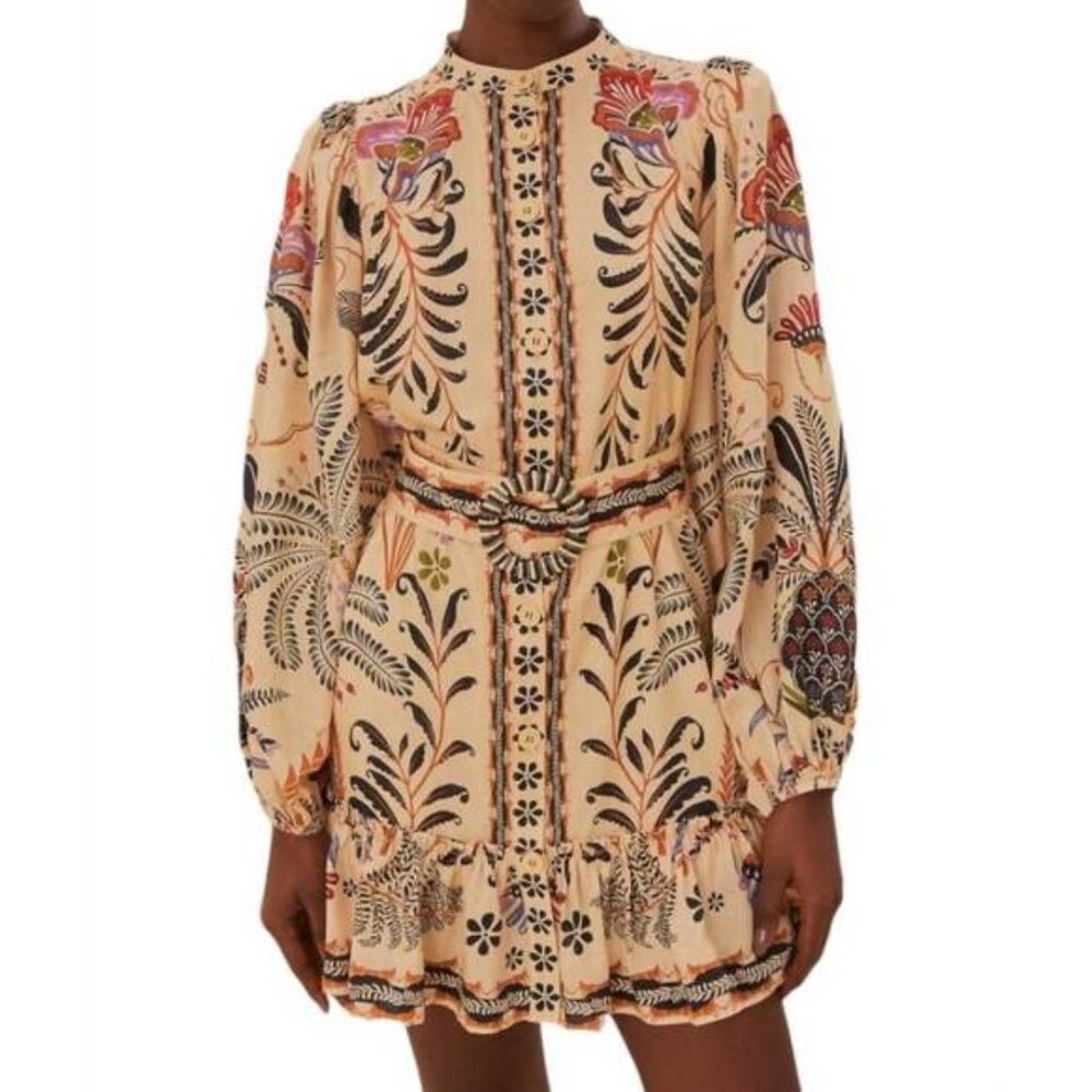 FARM Rio Floral Mini Dress - Multicolor